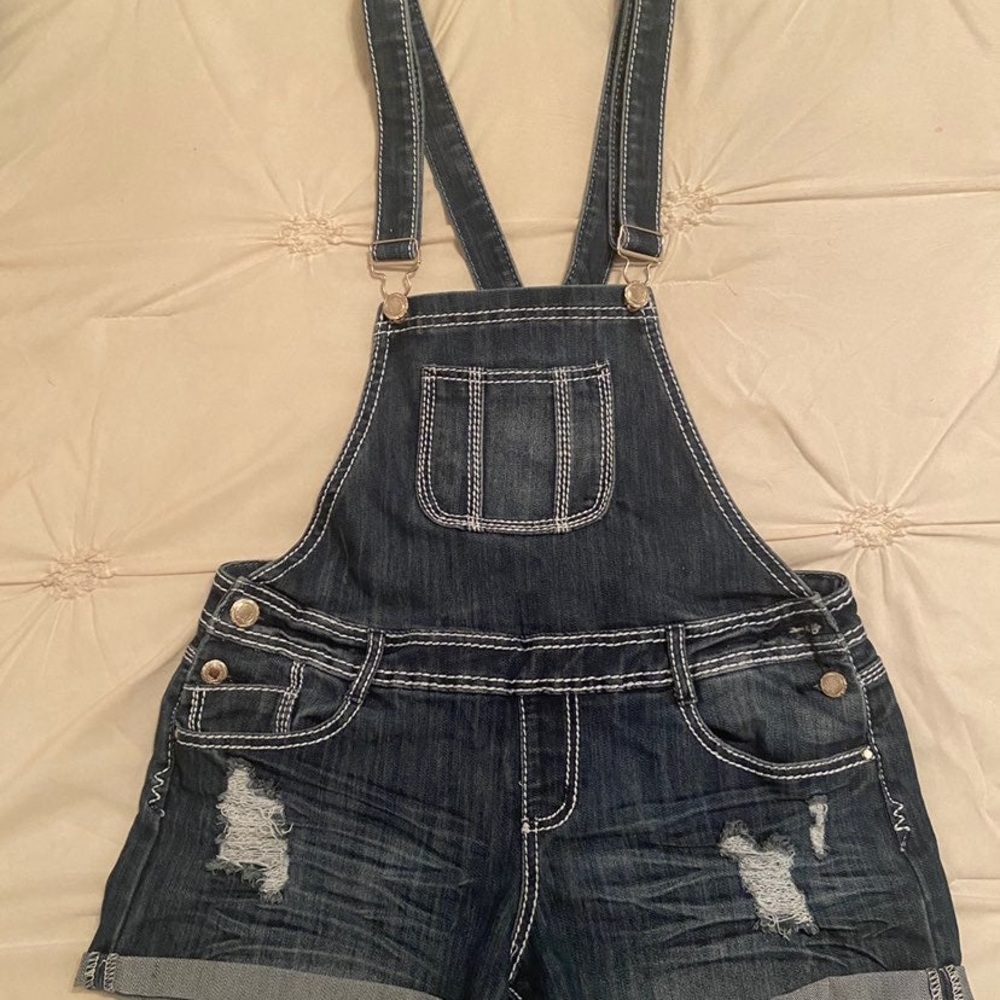 Overall Shorts